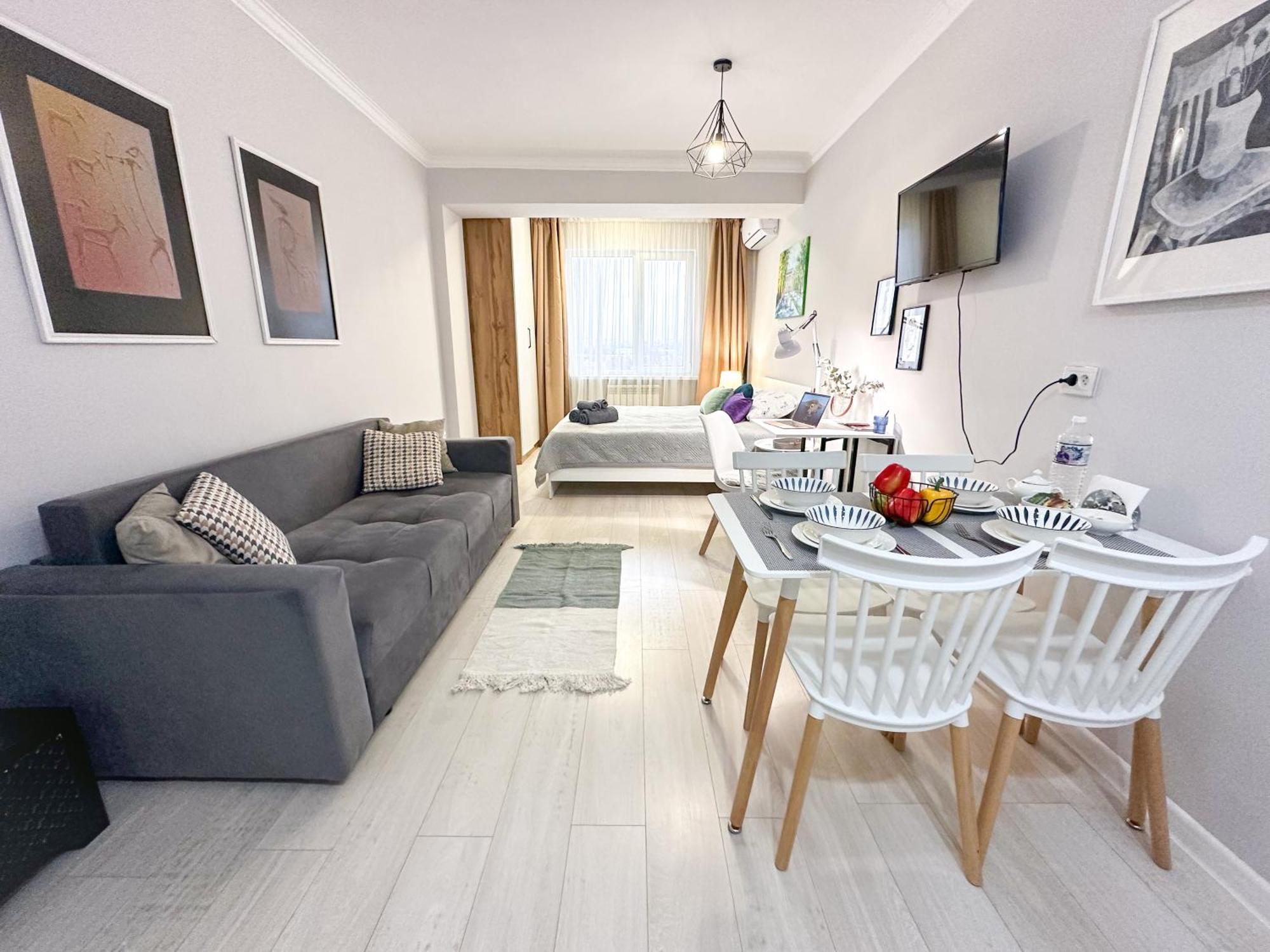 Adt Apartments อัลมาตี ห้อง รูปภาพ